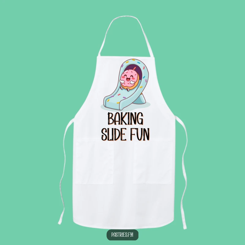 Funny Donut Apron: Cook With Giggles, a Sweet Kitchen Funny Gift!