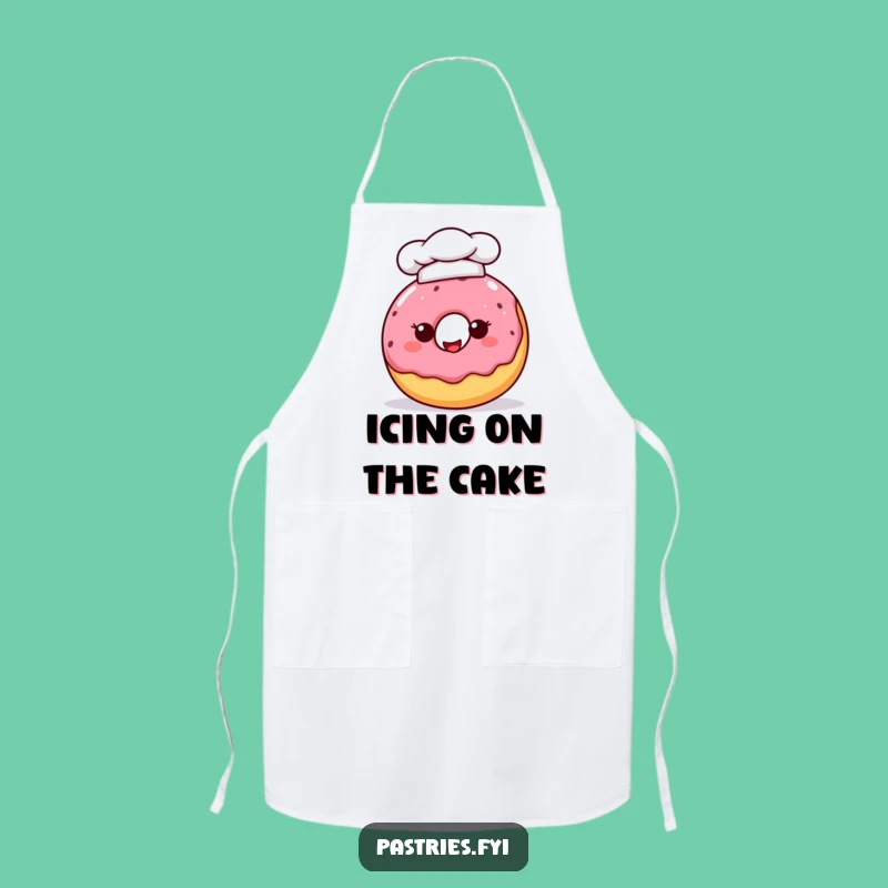 Funny Chef Donut Apron - Bake with Joy and Humor!