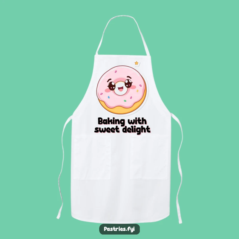 Funny Spinning Donut Apron - Hilarious Baker's Delight