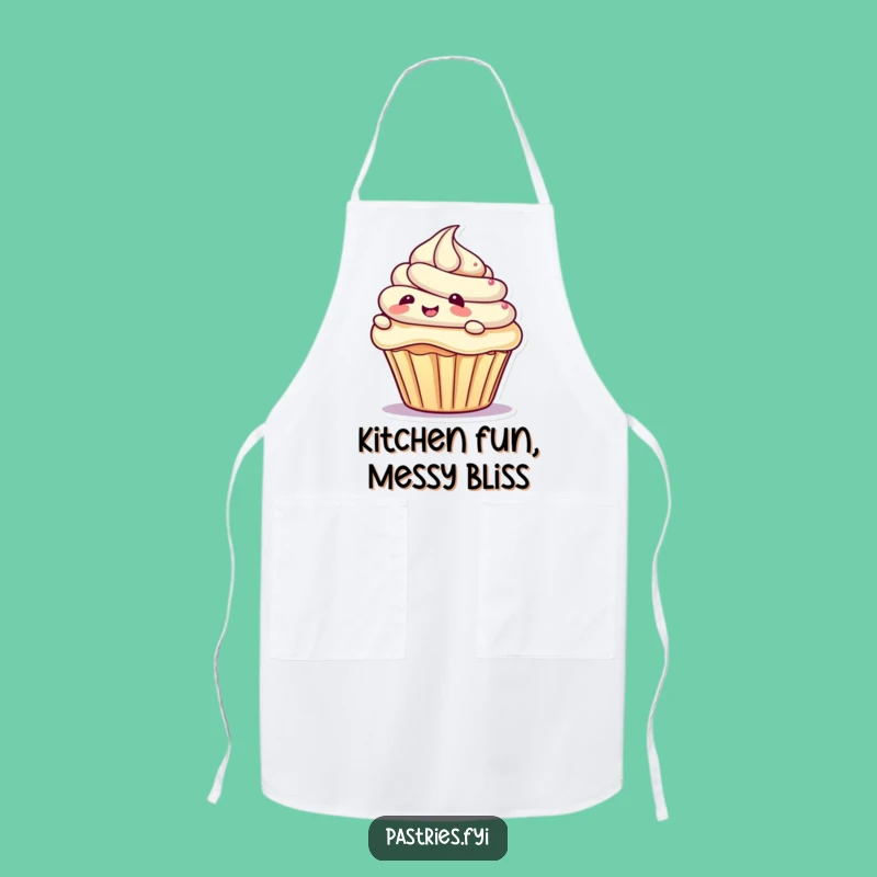 Funny Cupcake Chef Apron - Hilarious Baking Companion Gift