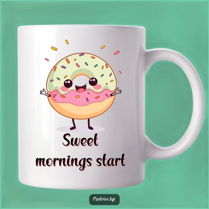 Funny Donut Sprinkle Juggling Mug: A Sweet, Hilarious Treat