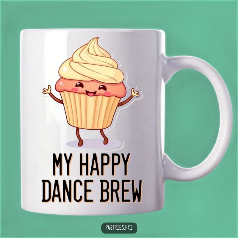 Funny Jigging Cupcake Mug - The Perfect Hilarious Treat Gift for Dessert Lovers