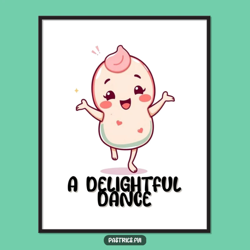 Funny Candy Jig Digital Art Print - Instant Sweet & Silly Decor