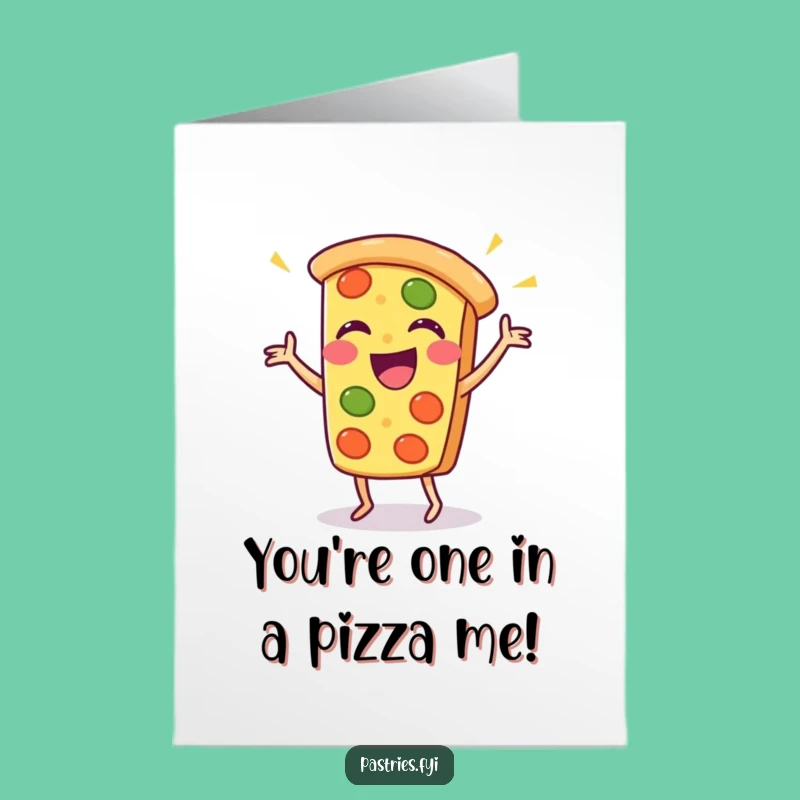 Hilarious Free Printable Congrats Card: Pizza Dance Celebration, Downloadable & Fun!