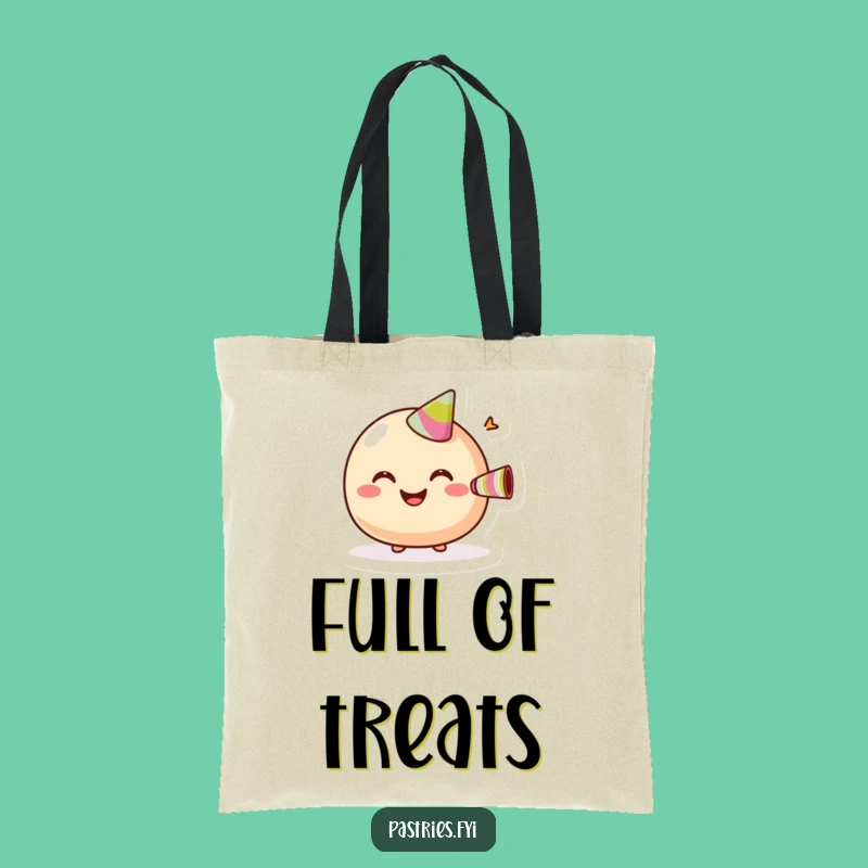 Funny Macaroon Party Tote Bag: Carry Your Fun & Treats in Style - Great Gift!