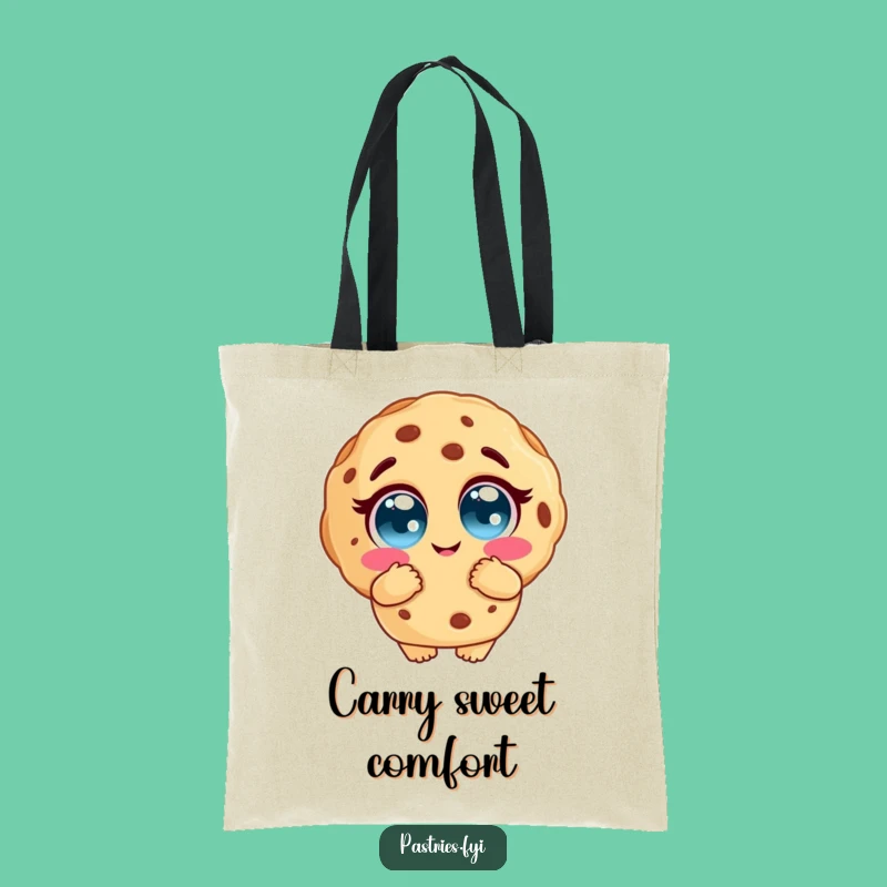 Funny Cookie Hug Tote Bag: Sweet Companion, Adorable Gift Idea